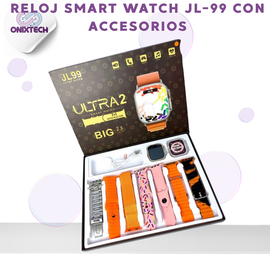 RELOJ Smart Watch JL-99 CON ACCESORIOS